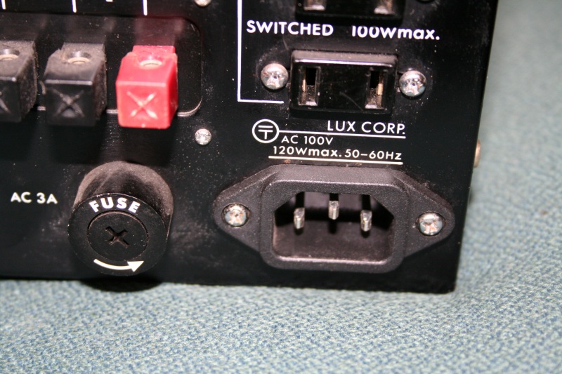 LUXMAN SQ505X メンテ&特性確認済 LUXMAN SQ505Xの改修記録